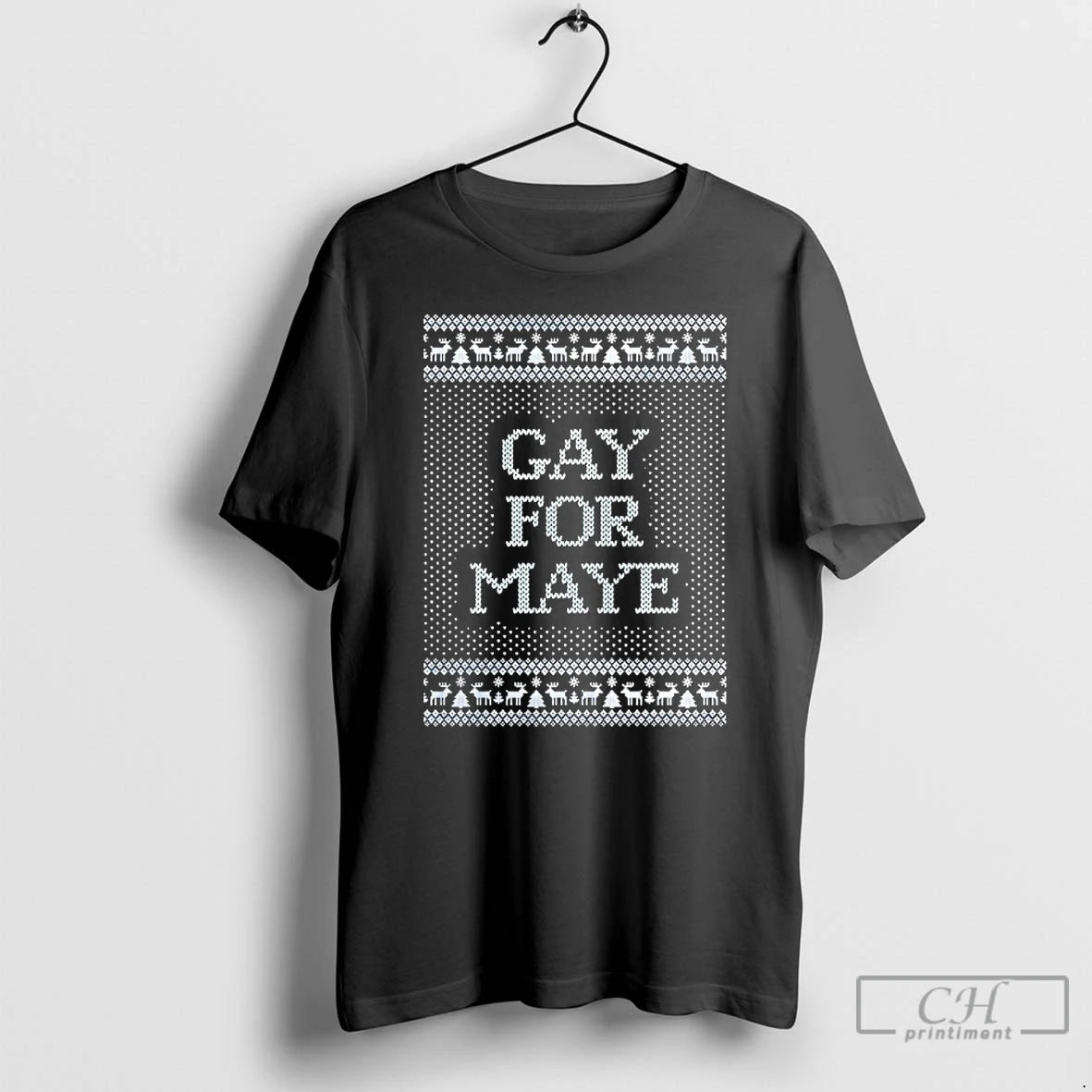 Classic Drake Maye Gay For Maye Tacky Ugly Christmas T-Shirts, Hoodie, Sweatshirt | InkThreadWorks.com