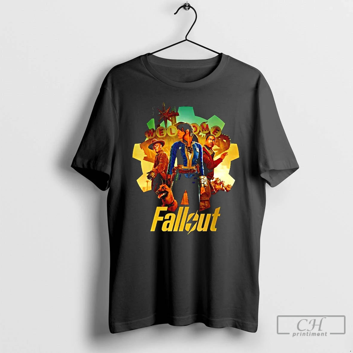 Classic Fallout New Vegas Trio T-Shirts, Hoodie, Sweatshirt | InkThreadWorks.com