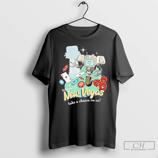 Classic Fallout Welcome To New Vegas Lucky 38 Take A Chance On Us T Shirts Hoodie, Sweatshirt | InkThreadWorks.com