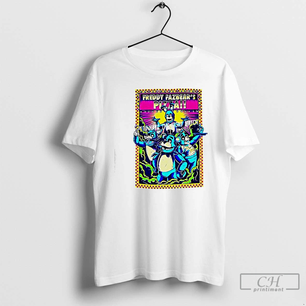 Classic Five Nights At Freddys Freddy Fazbears Pizza T-Shirts, Hoodie, Sweatshirt | InkThreadWorks.com
