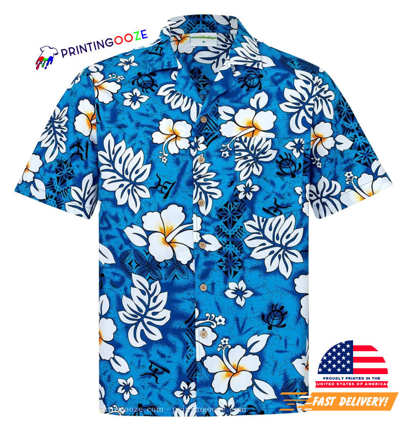 Classic Flowers Hawaiian Shirt