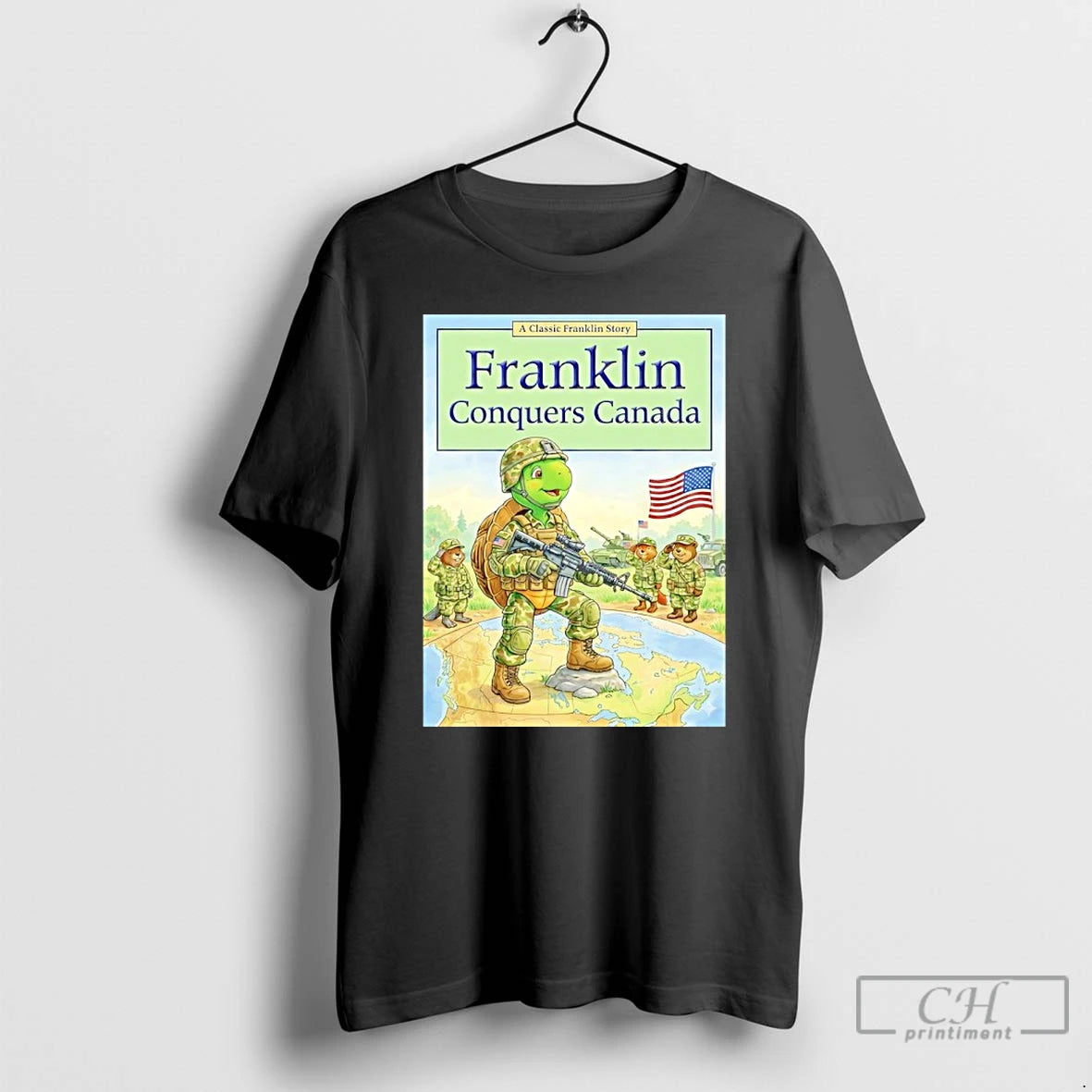 Classic Franklin Conquerors Canada T-Shirts, Hoodie, Sweatshirt | InkThreadWorks.com