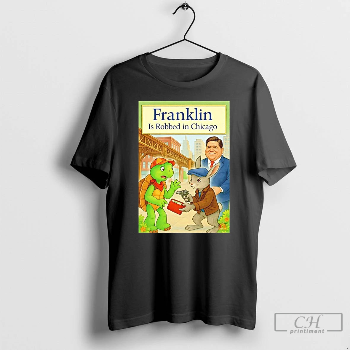 Classic Franklin Is Robbed In Chicago T-Shirts, Hoodie, Sweatshirt | InkThreadWorks.com