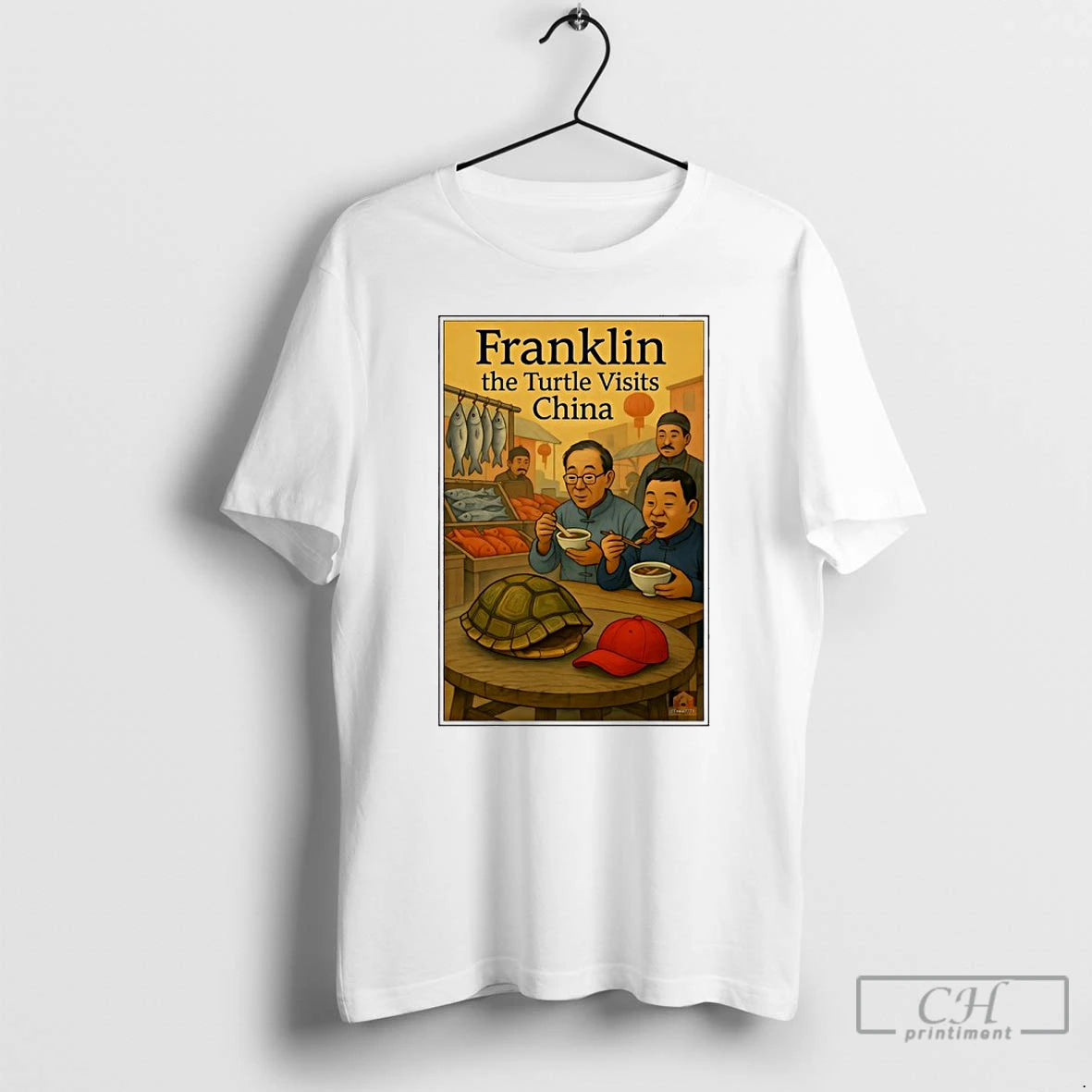 Classic Franklin The Turtle Visits China T-Shirts, Hoodie, Sweatshirt | InkThreadWorks.com