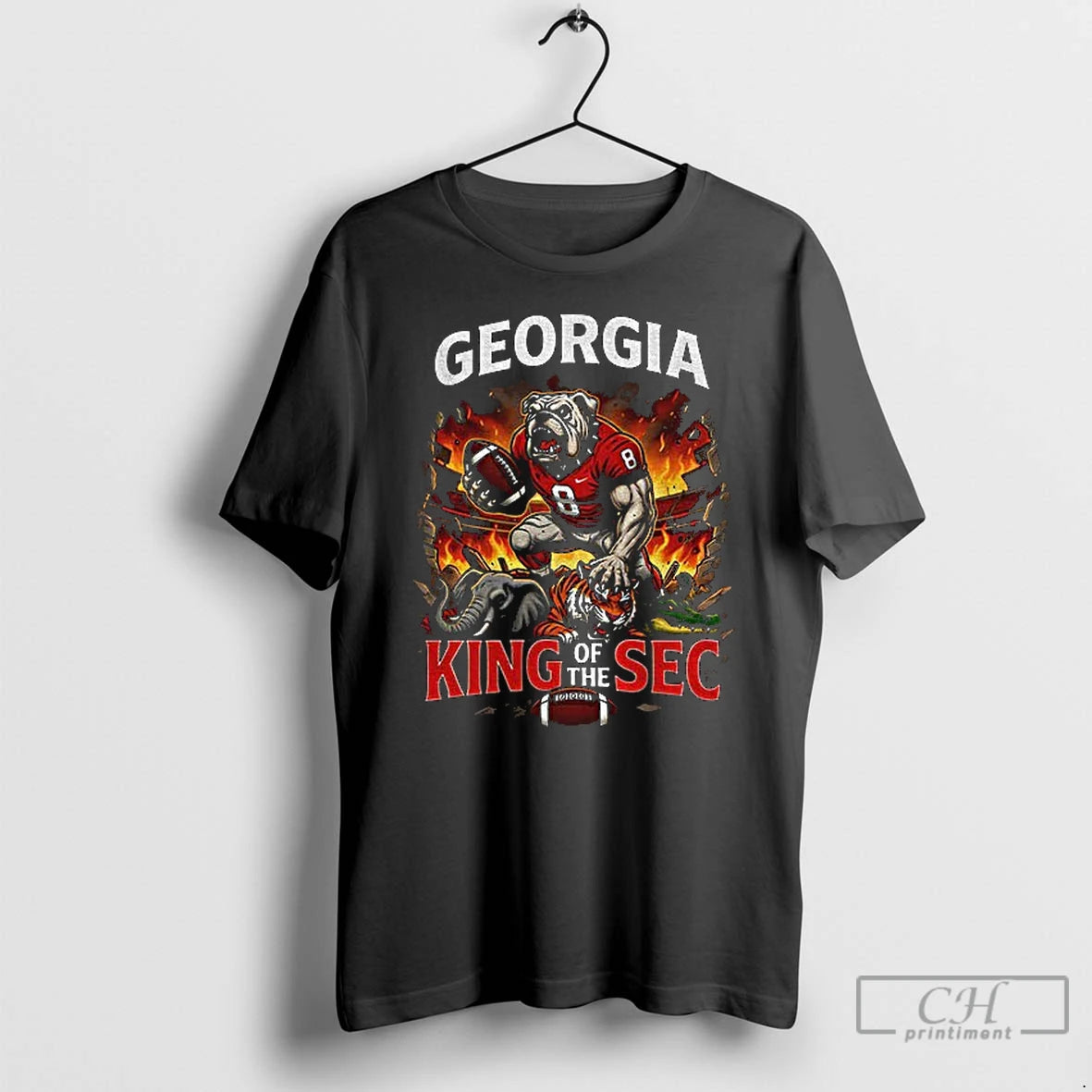 Classic Georgia Bulldogs Kings Of The Sec 2025 T-Shirts, Hoodie, Sweatshirt | InkThreadWorks.com