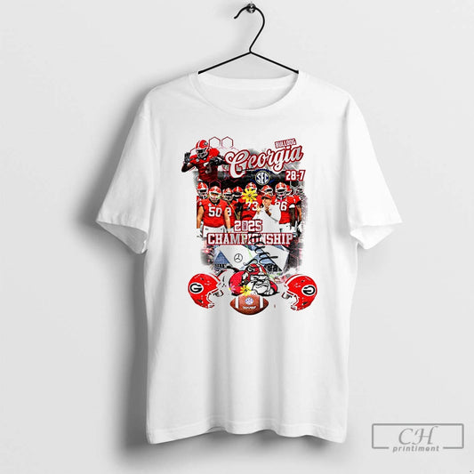 Classic Georgia Bulldogs Football 2025 Sec Championship T-Shirts, Hoodie, Sweatshirt | InkThreadWorks.com