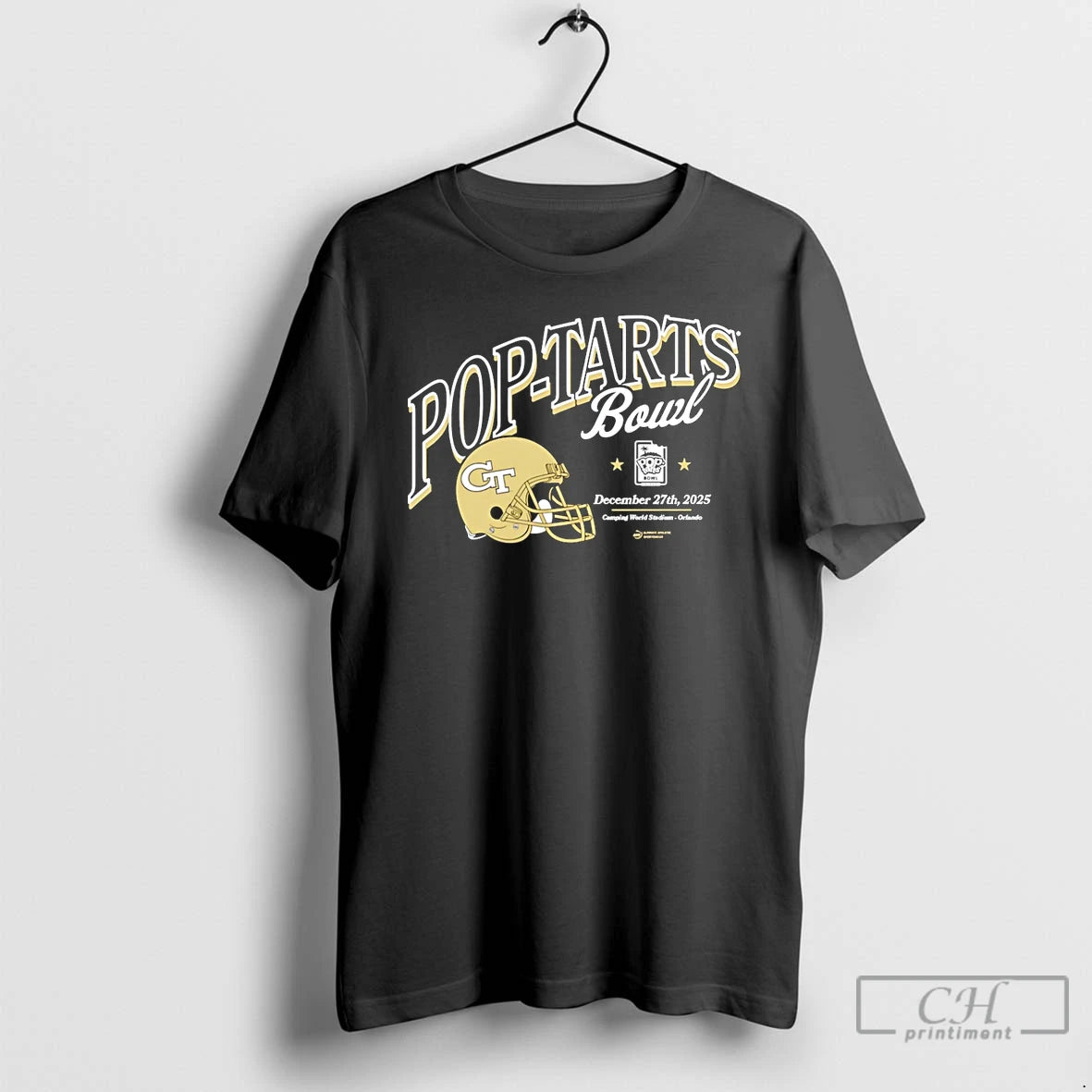 Classic Georgia Tech Yellow Jackets 2025 Pop Tarts Bowl Helmet T-Shirts, Hoodie, Sweatshirt | InkThreadWorks.com