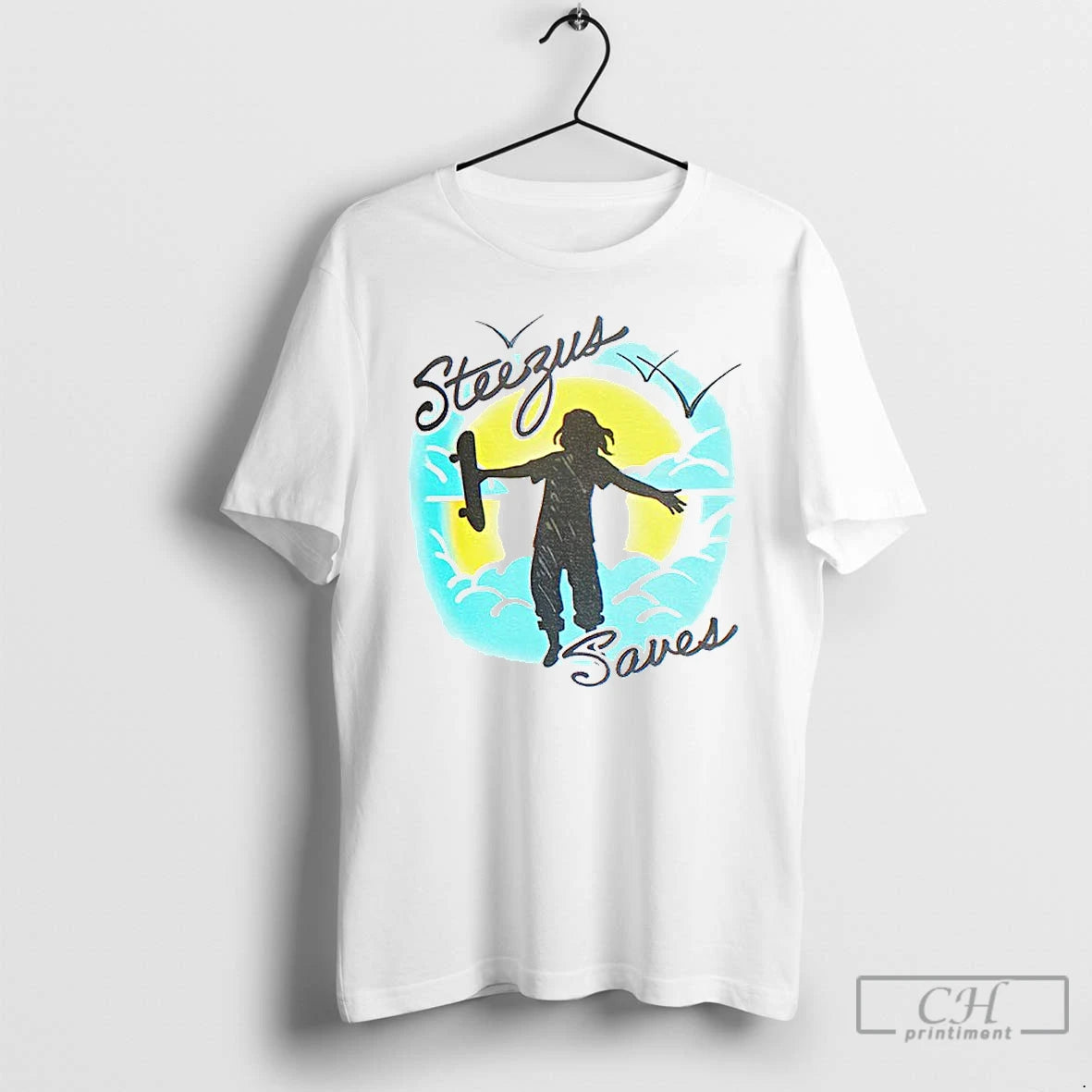 Classic Girls Can Skateboard Steezus Saves T-Shirts, Hoodie, Sweatshirt | InkThreadWorks.com