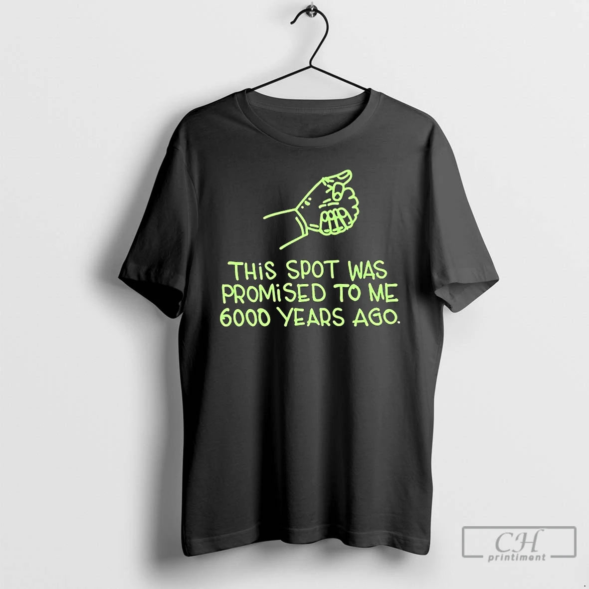 Classic Good Guy Boris This Spot Was Promised To Me 6000 Years Ago T Shirts Hoodie, Sweatshirt | InkThreadWorks.com