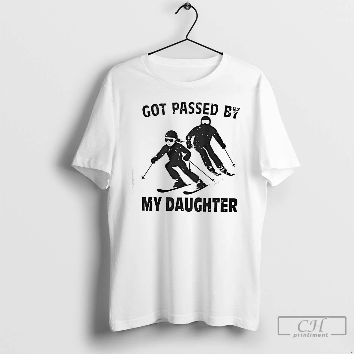 Classic Got Passed By My Daughter Skiing T-Shirts, Hoodie, Sweatshirt | InkThreadWorks.com