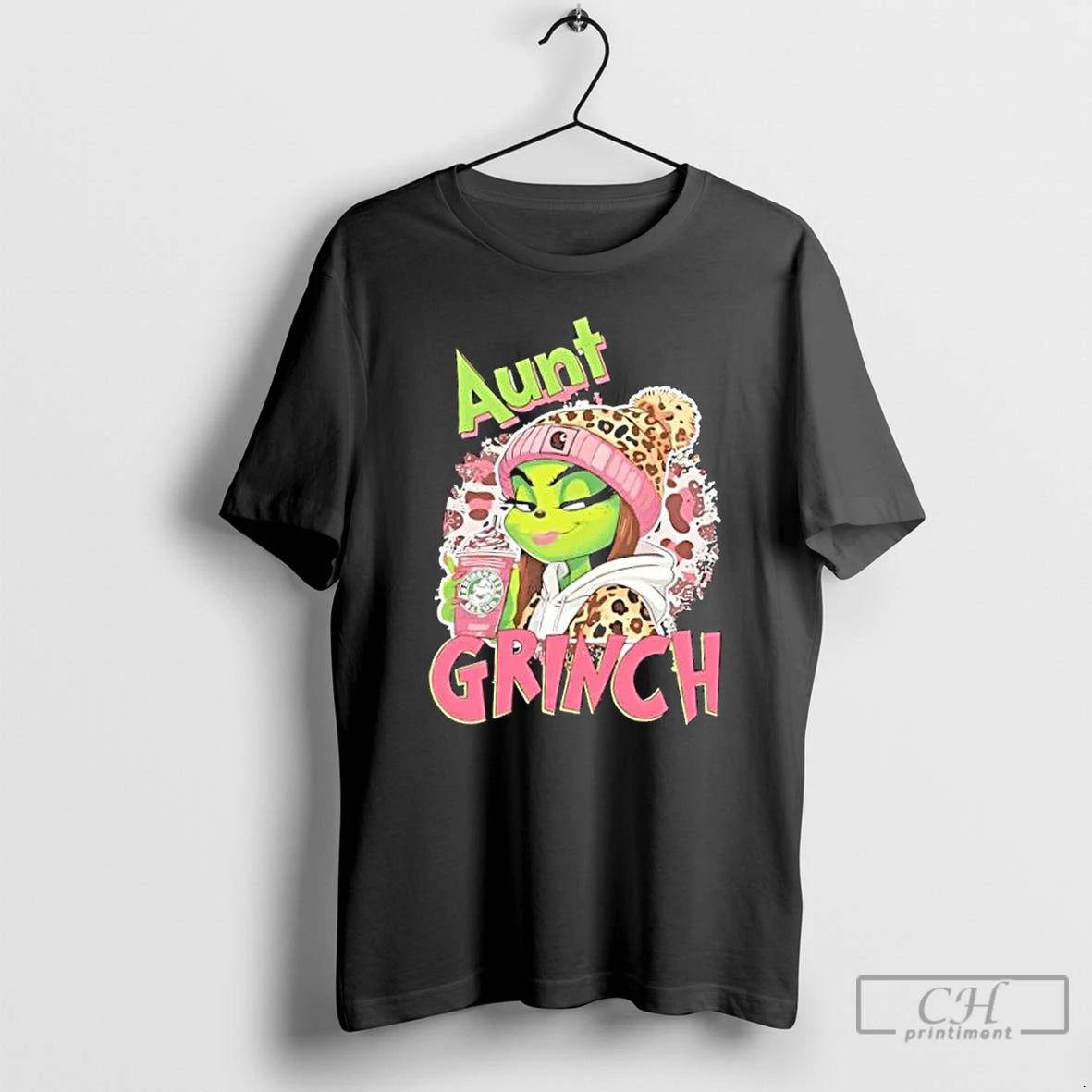 Classic Grinch Girl Aunt Christmas T-Shirts, Hoodie, Sweatshirt | InkThreadWorks.com
