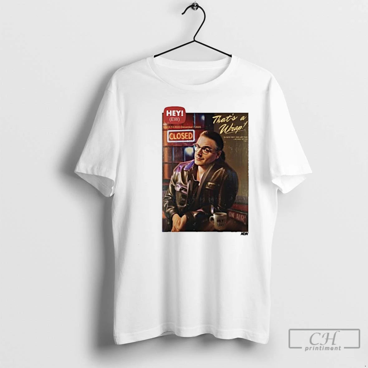 Classic Hey Ew Thats A Wrap Circle White T-Shirts, Hoodie, Sweatshirt | InkThreadWorks.com