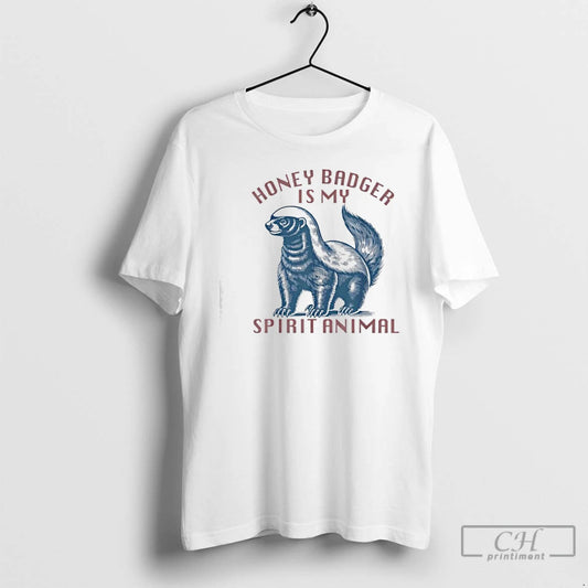 Classic Honey Badger Is My Spirit Honey Badger Vintage T-Shirts, Hoodie, Sweatshirt | InkThreadWorks.com