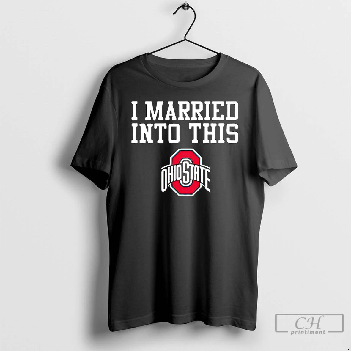 Classic I Married Into This Ohio State Logo T-Shirts, Hoodie, Sweatshirt | InkThreadWorks.com