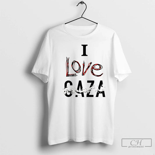 Classic I Love Gaza 2025 Christmas T-Shirts, Hoodie, Sweatshirt | InkThreadWorks.com
