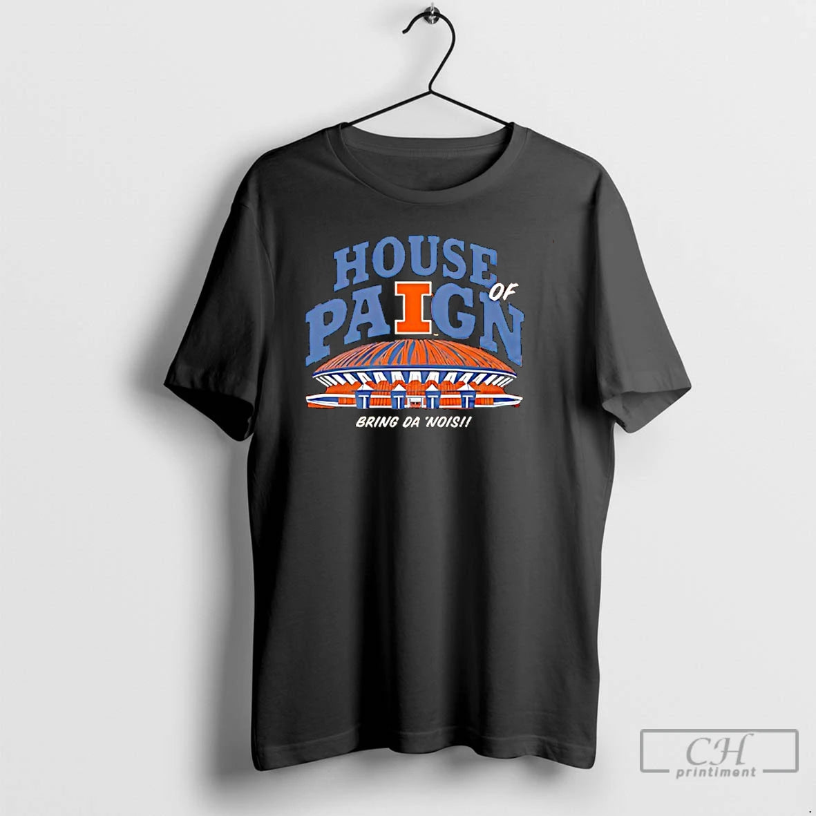 Classic Illinois Fighting Illini Football House Of Paign Bring Da Nois T-Shirts, Hoodie, Sweatshirt | InkThreadWorks.com