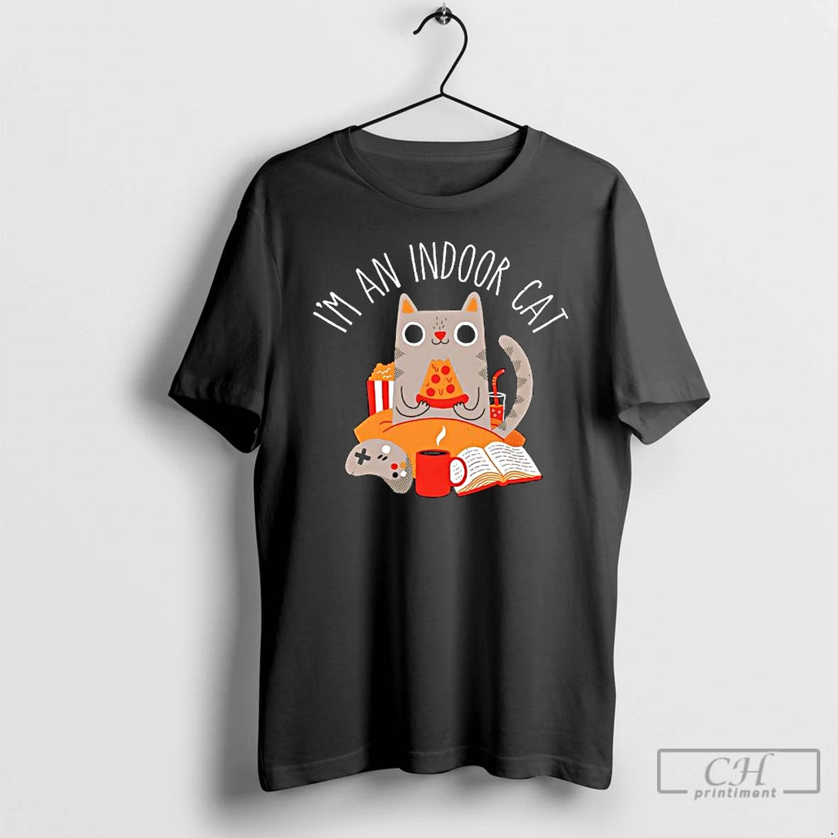Classic Im An Indoor Cat Graphic T-Shirts, Hoodie, Sweatshirt | InkThreadWorks.com