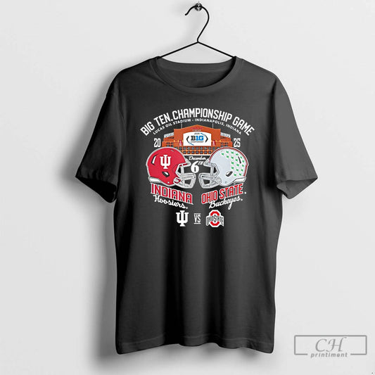 Classic Indiana Vs Ohio State Big Ten Championship 2025 Football T-Shirts, Hoodie, Sweatshirt | InkThreadWorks.com