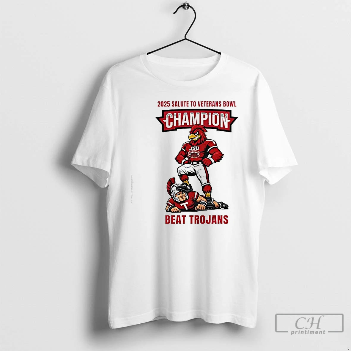 Classic Jsu Beat Trojans 2025 Salute To Veterans Bowl Champion T-Shirts, Hoodie, Sweatshirt | InkThreadWorks.com