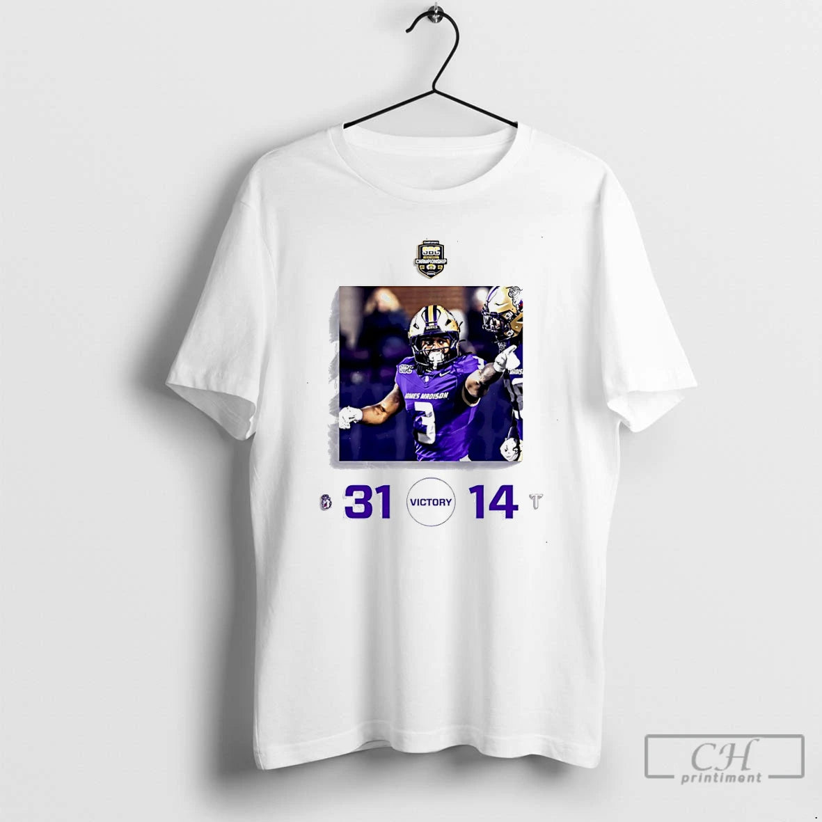 Classic James Madison Dukes 2025 Sun Belt Champions Victory 31 14 T-Shirts, Hoodie, Sweatshirt | InkThreadWorks.com