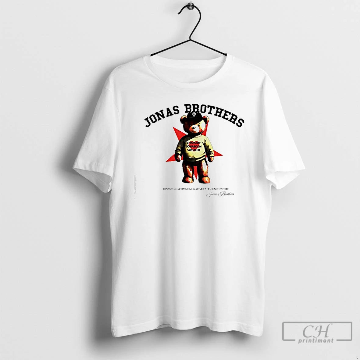 Classic Jonas Brothers This Is My Jonascon Teddy Bear T-Shirts, Hoodie, Sweatshirt | InkThreadWorks.com