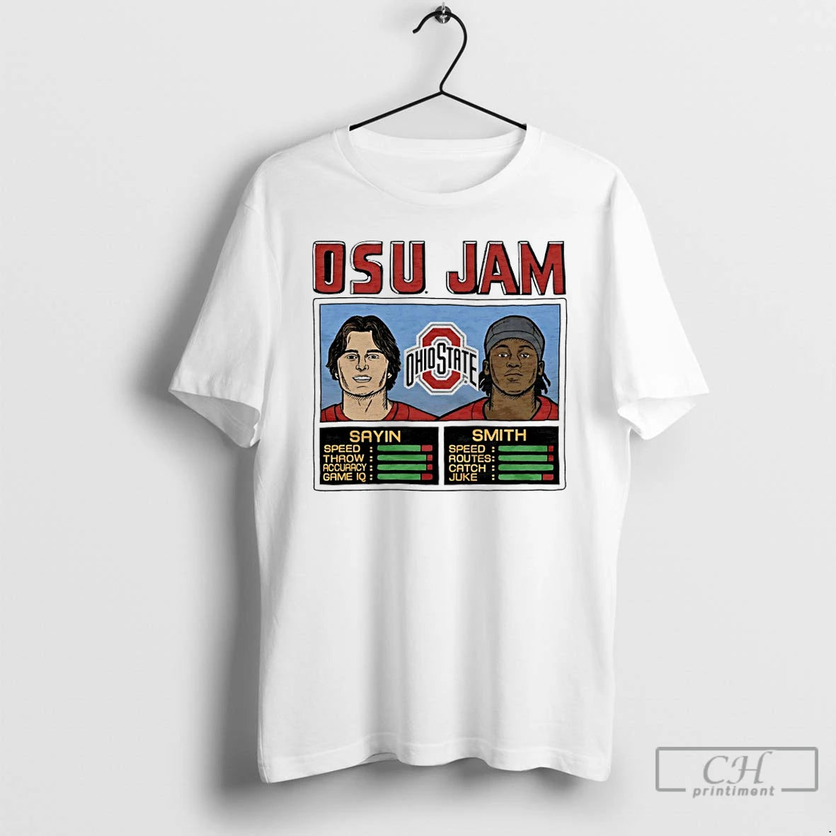 Classic Julian Sayin Jeremiah Smith Osu Jam T-Shirts, Hoodie, Sweatshirt