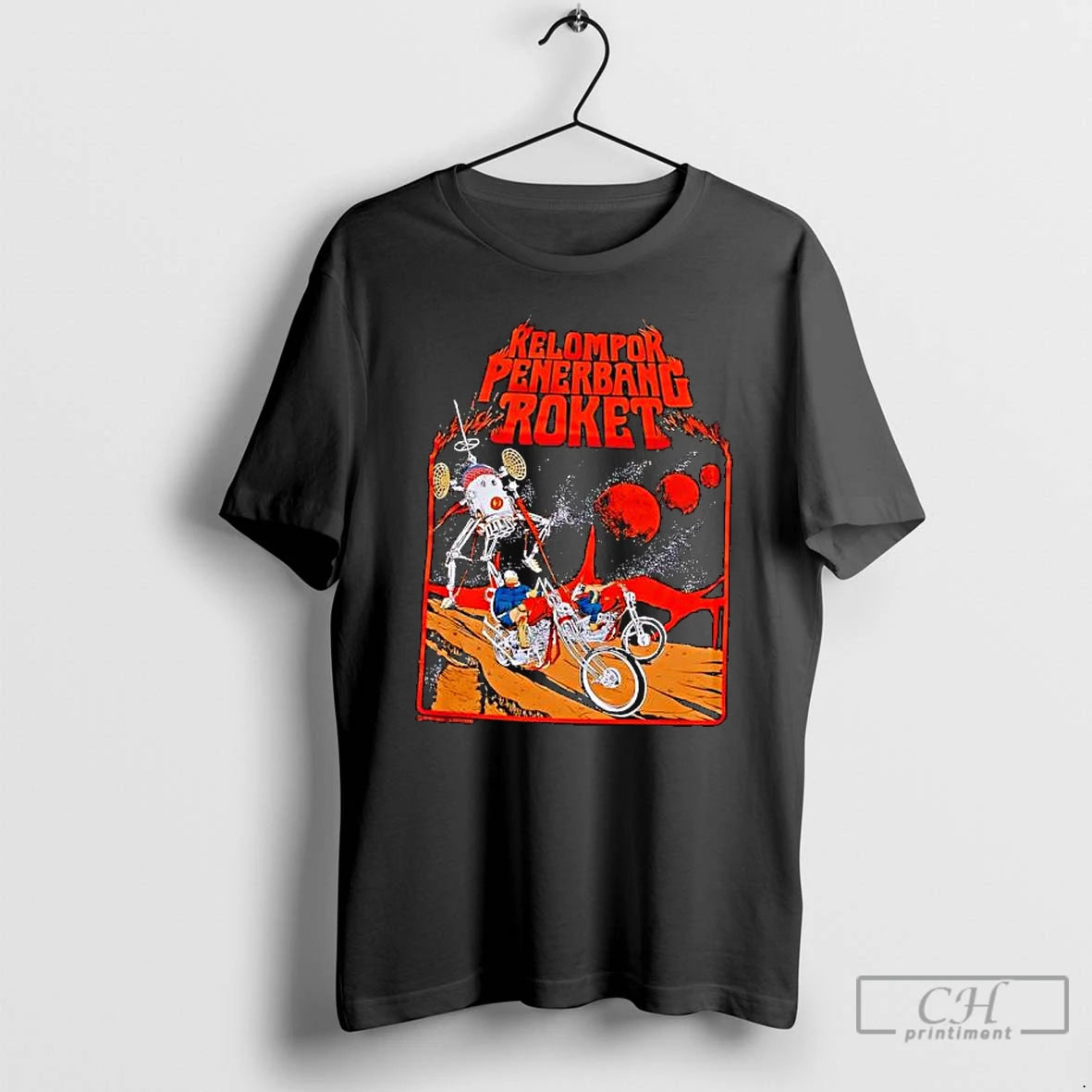 Classic Kelompok Penerbang Roket Band Rocket Flying Group T-Shirts, Hoodie, Sweatshirt | InkThreadWorks.com
