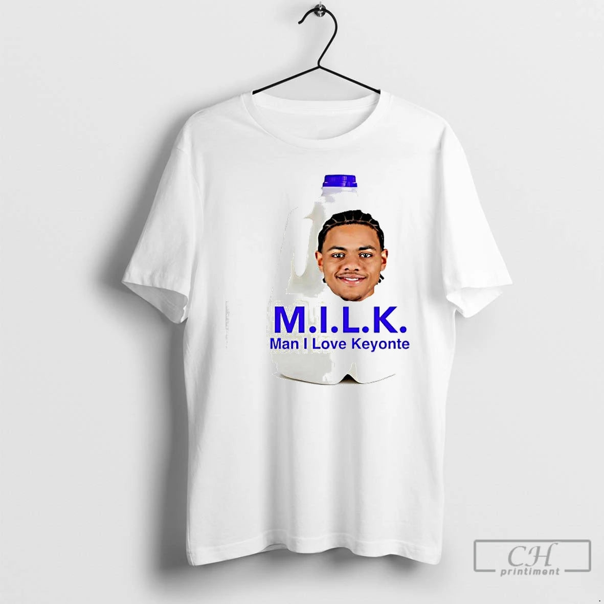 Classic Keyonte George Utah Jazz Player M I L K Man I Love Keyonte T-Shirts, Hoodie, Sweatshirt | InkThreadWorks.com