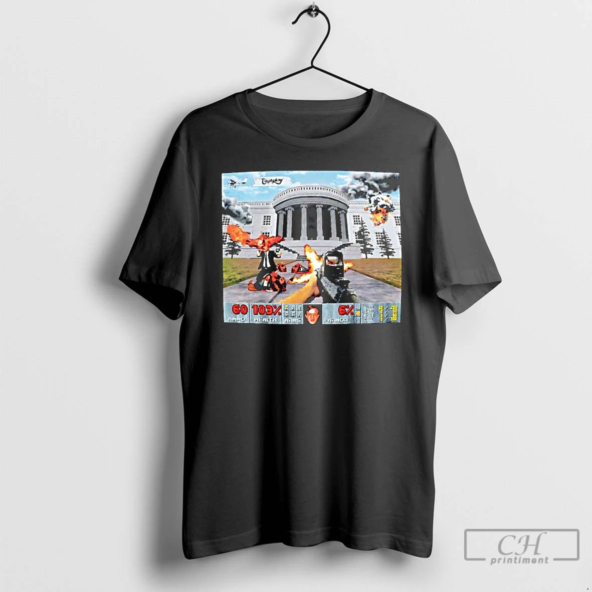 Classic Kill Em All White House Graphic T-Shirts, Hoodie, Sweatshirt | InkThreadWorks.com