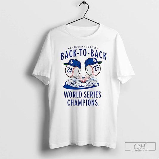 Classic La Dodgers Back Back Jacks World Champs 2024 25 T-Shirts, Hoodie, Sweatshirt