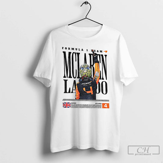 Classic Lando Mclaren F1 Racing Graphic T-Shirts, Hoodie, Sweatshirt | InkThreadWorks.com
