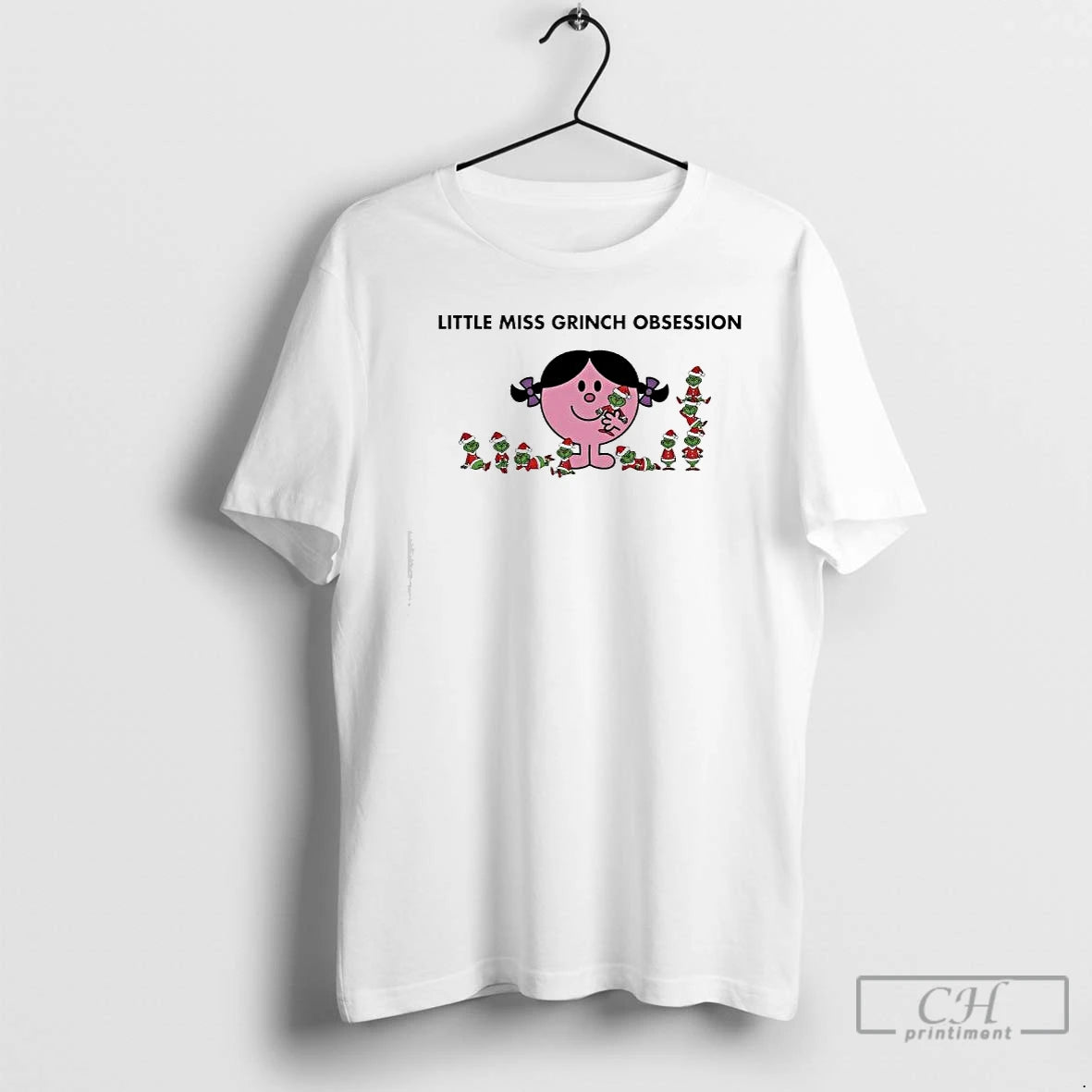 Classic Little Miss Grinch Obsession T-Shirts, Hoodie, Sweatshirt | InkThreadWorks.com
