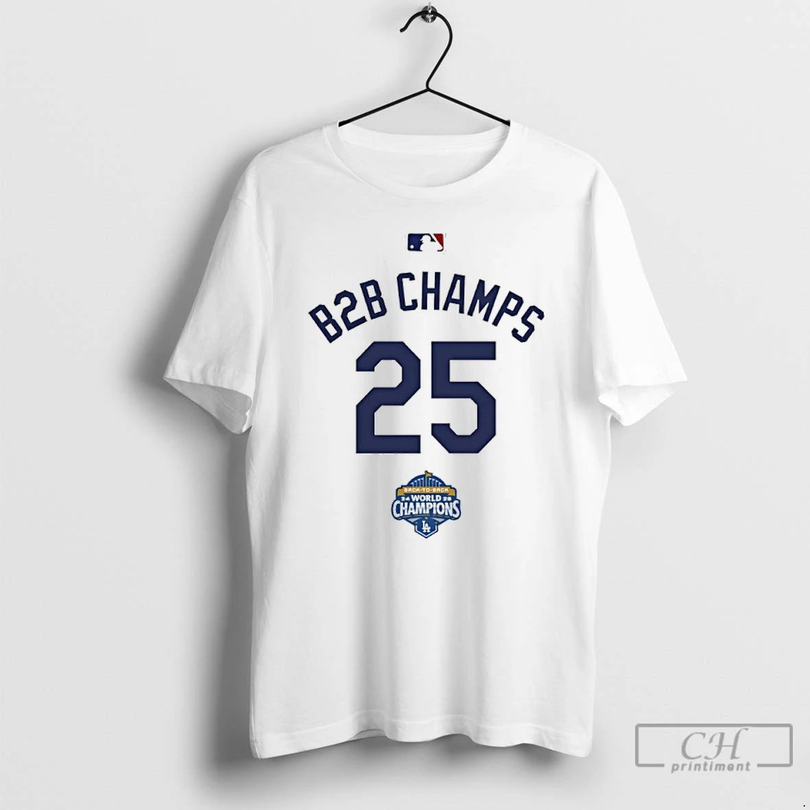 Classic Los Angeles Dodgers Back Back Champs 25 World Champions T-Shirts, Hoodie, Sweatshirt