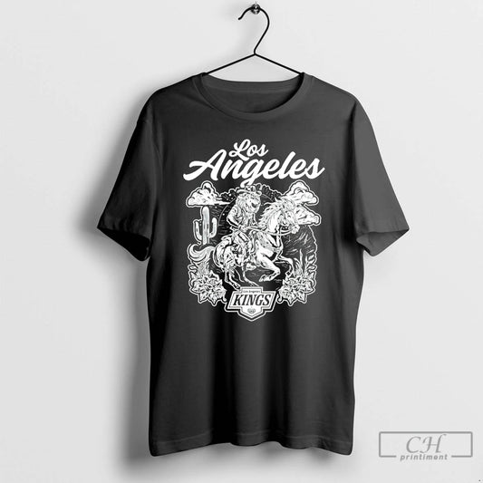Classic Los Angeles Kings Lion Riding Horse