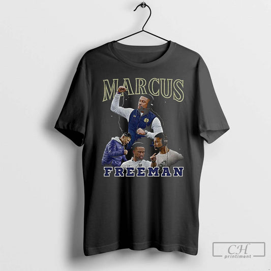 Classic Marcus Freeman Notre Dame Fighting Irish Football Graphic Vintage T-Shirts, Hoodie, Sweatshirt | InkThreadWorks.com