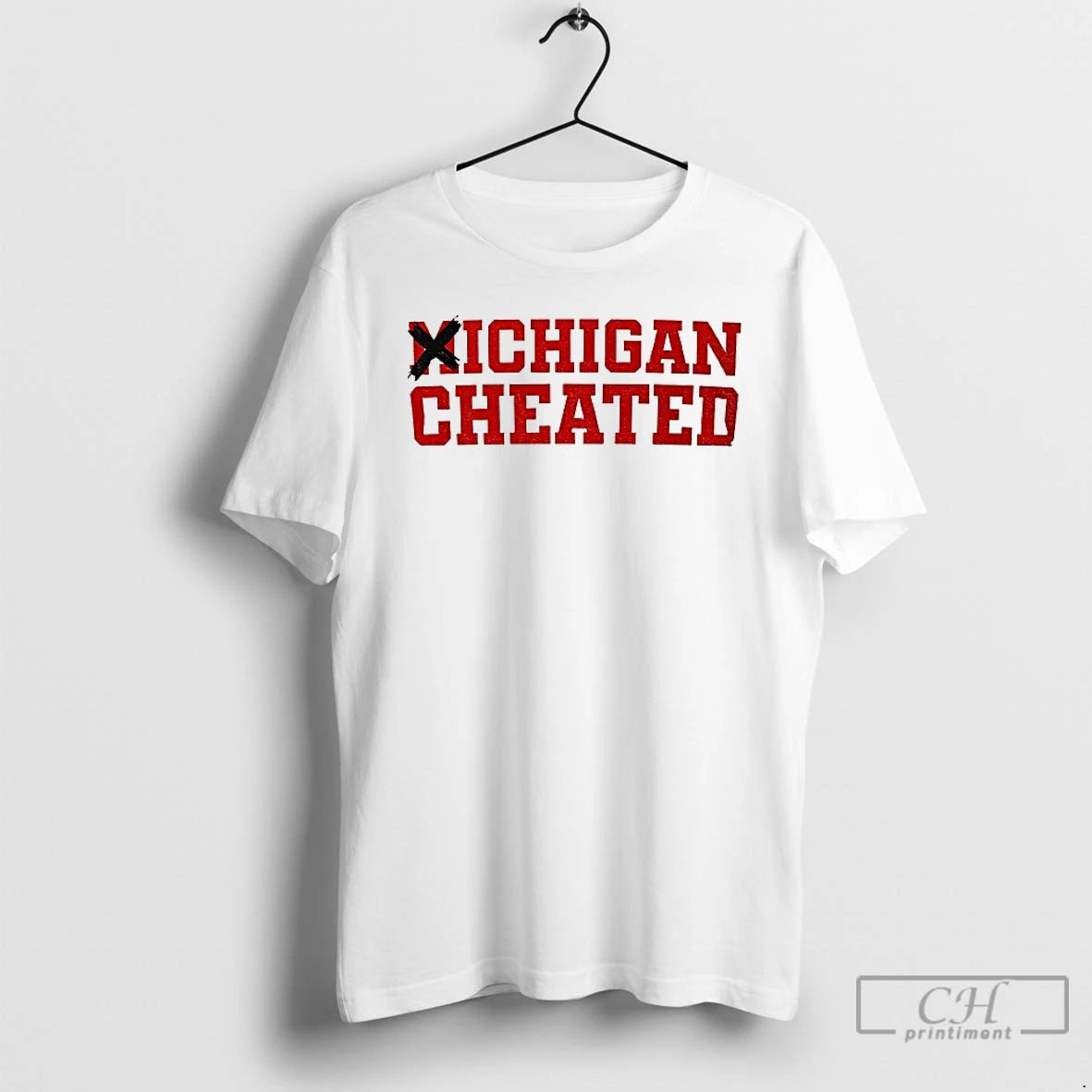 Classic Michigan Cheated Ohio Beat Michigan T-Shirts, Hoodie, Sweatshirt | InkThreadWorks.com