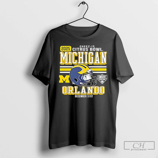 Classic Michigan Wolverines Football Cheez It Citrus Bowl 2025 T-Shirts, Hoodie, Sweatshirt | InkThreadWorks.com