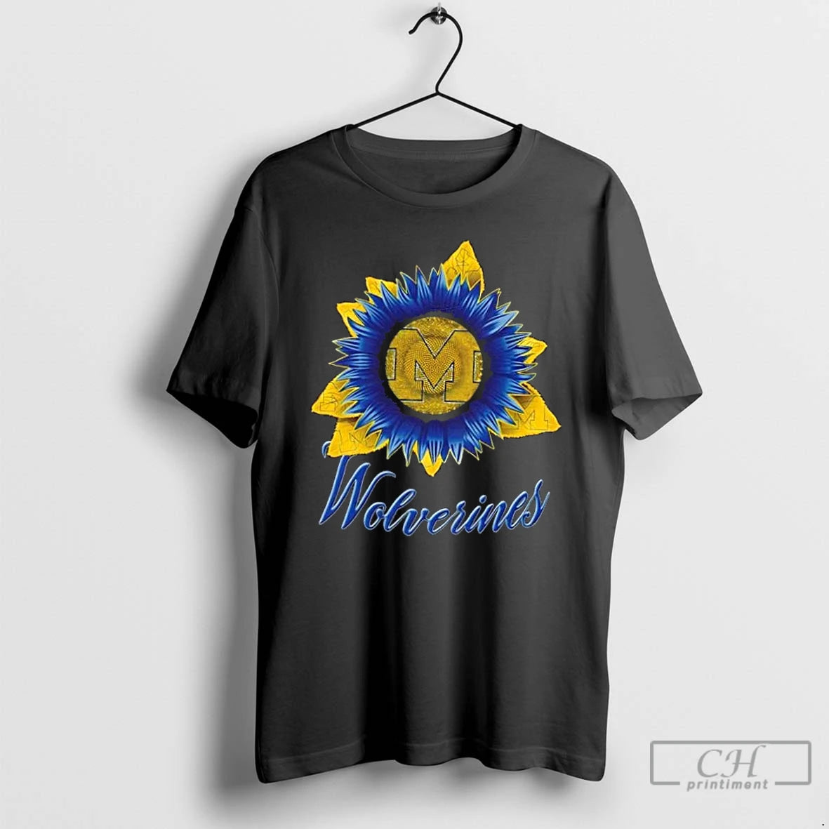 Classic Michigan Wolverines X Sunflower Graphic T-Shirts, Hoodie, Sweatshirt | InkThreadWorks.com