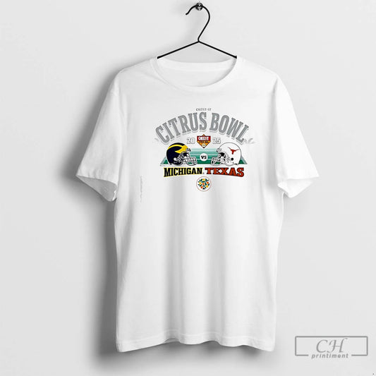 Classic Michigan Vs Texas Orlando 2025 Cheez It Citrus Bowl Game T-Shirts, Hoodie, Sweatshirt | InkThreadWorks.com