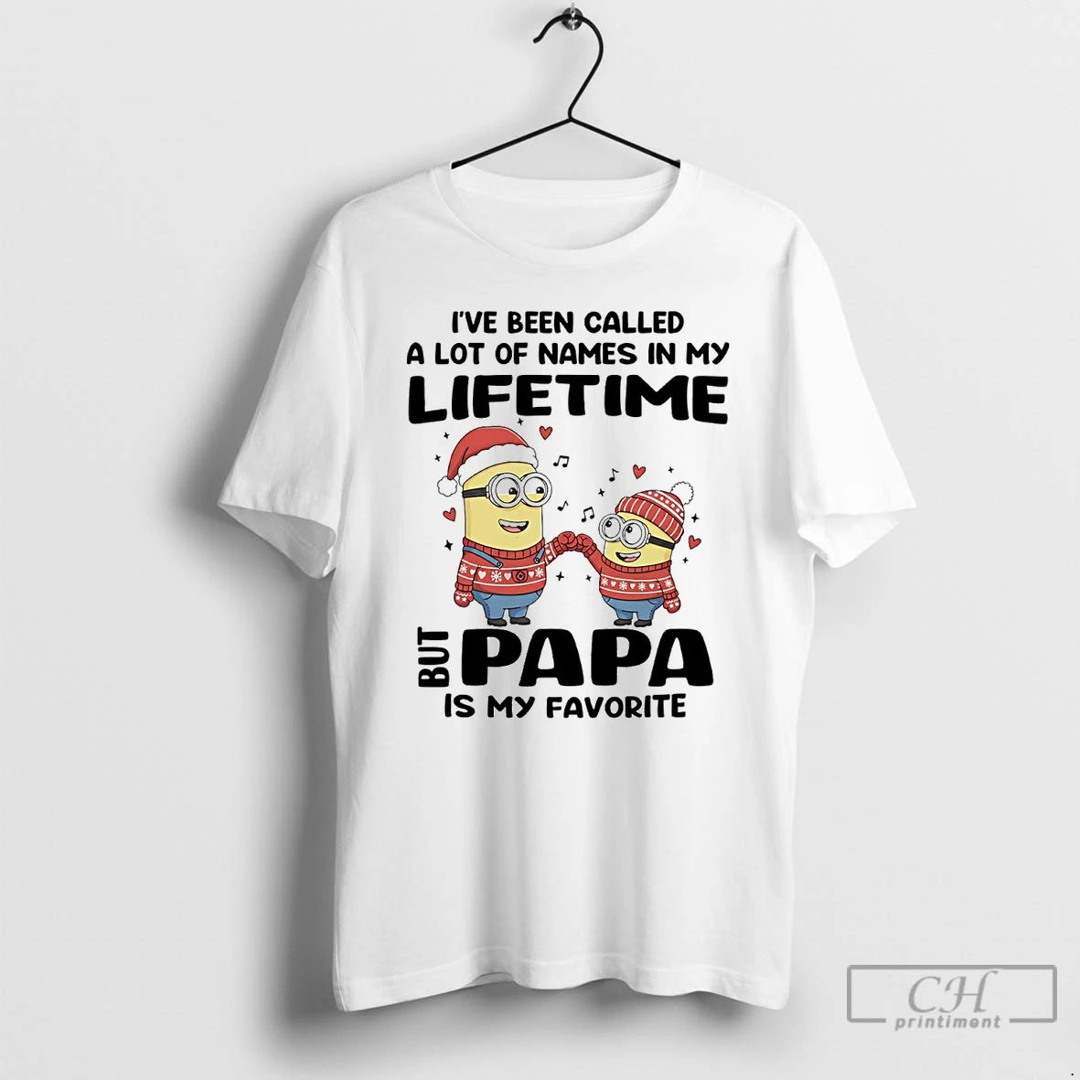 Classic Minion Ive Been Called A Lot Of Names In My Lifetime Papa Is My T-Shirts, Hoodie, Sweatshirt | InkThreadWorks.com