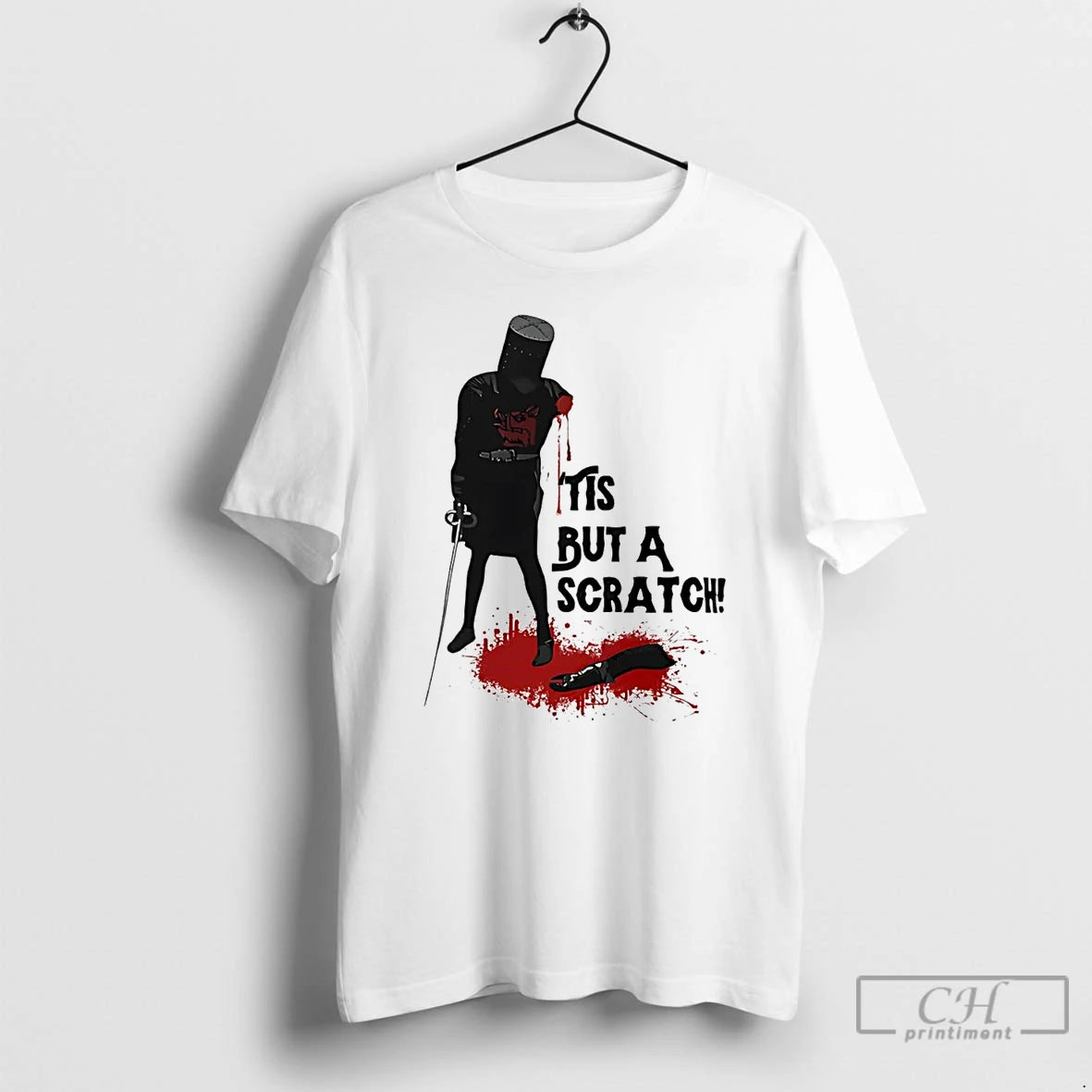 Classic Monty Python Tis But A Scratch T-Shirts, Hoodie, Sweatshirt | InkThreadWorks.com