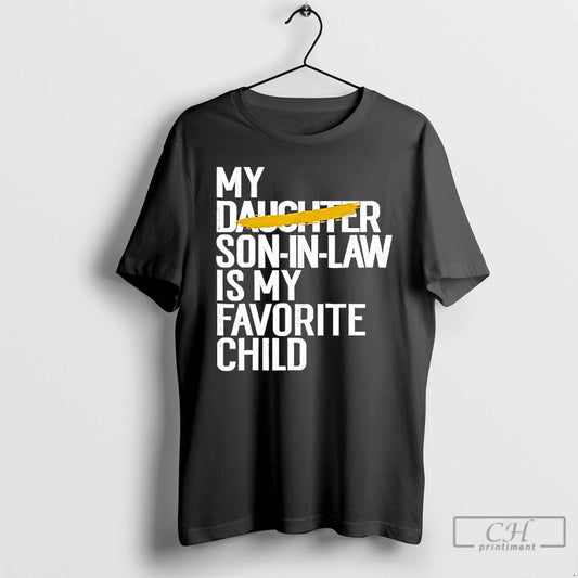 Classic My Daughter Son In Law Is My Favorite Child T-Shirts, Hoodie, Sweatshirt | InkThreadWorks.com