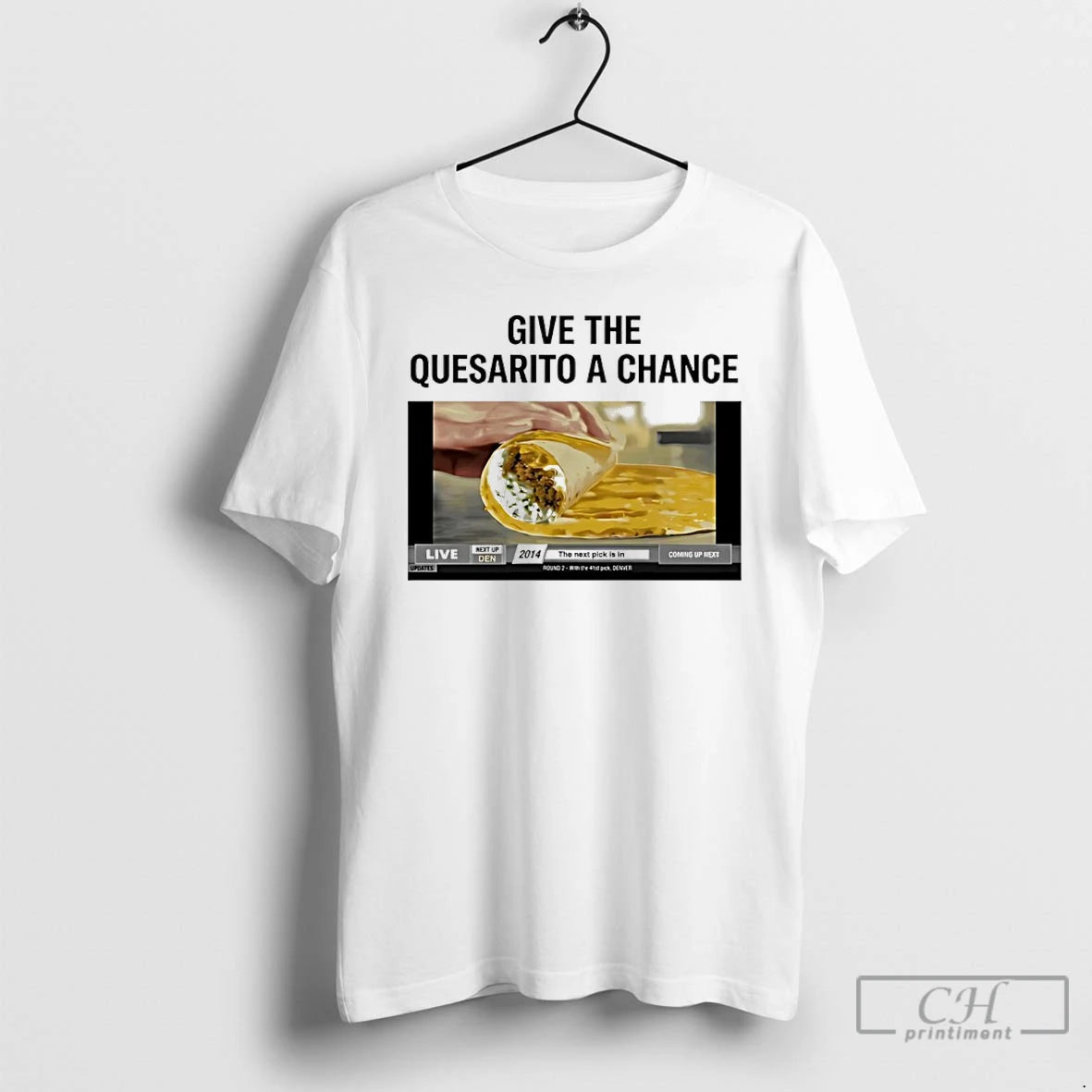 Classic Nuggets Nikola Jokic Taco Bell Give The Quesarito A Chance T-Shirts, Hoodie, Sweatshirt | InkThreadWorks.com