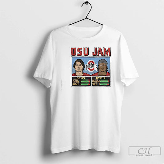 Classic Osu Jam Julian Sayin And Smith Ohio State Duo T-Shirts, Hoodie, Sweatshirt | InkThreadWorks.com