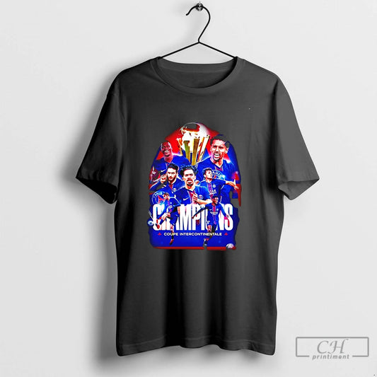Classic Psg 2025 Intercontinental Cup Champions Couple Intercontinentale T-Shirts, Hoodie, Sweatshirt | InkThreadWorks.com