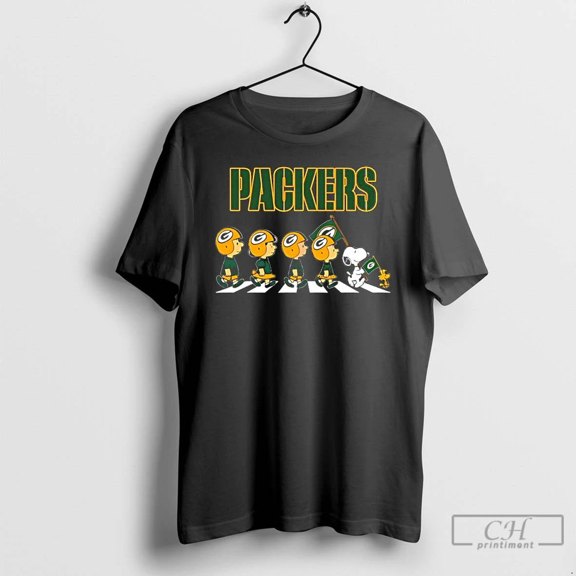 Classic Peanuts X Green Bay Packers Football Flag Walking T-Shirts, Hoodie, Sweatshirt