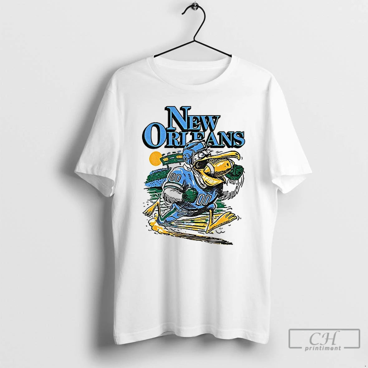 Classic Pelican New Orleans Tulane Green Wave Football Art Vintage T-Shirts, Hoodie, Sweatshirt | InkThreadWorks.com