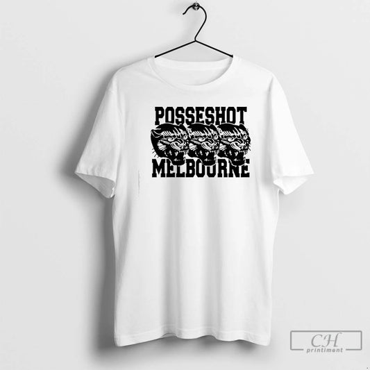 Classic Posseshot Melbourne Triple Panther T-Shirts, Hoodie, Sweatshirt | InkThreadWorks.com