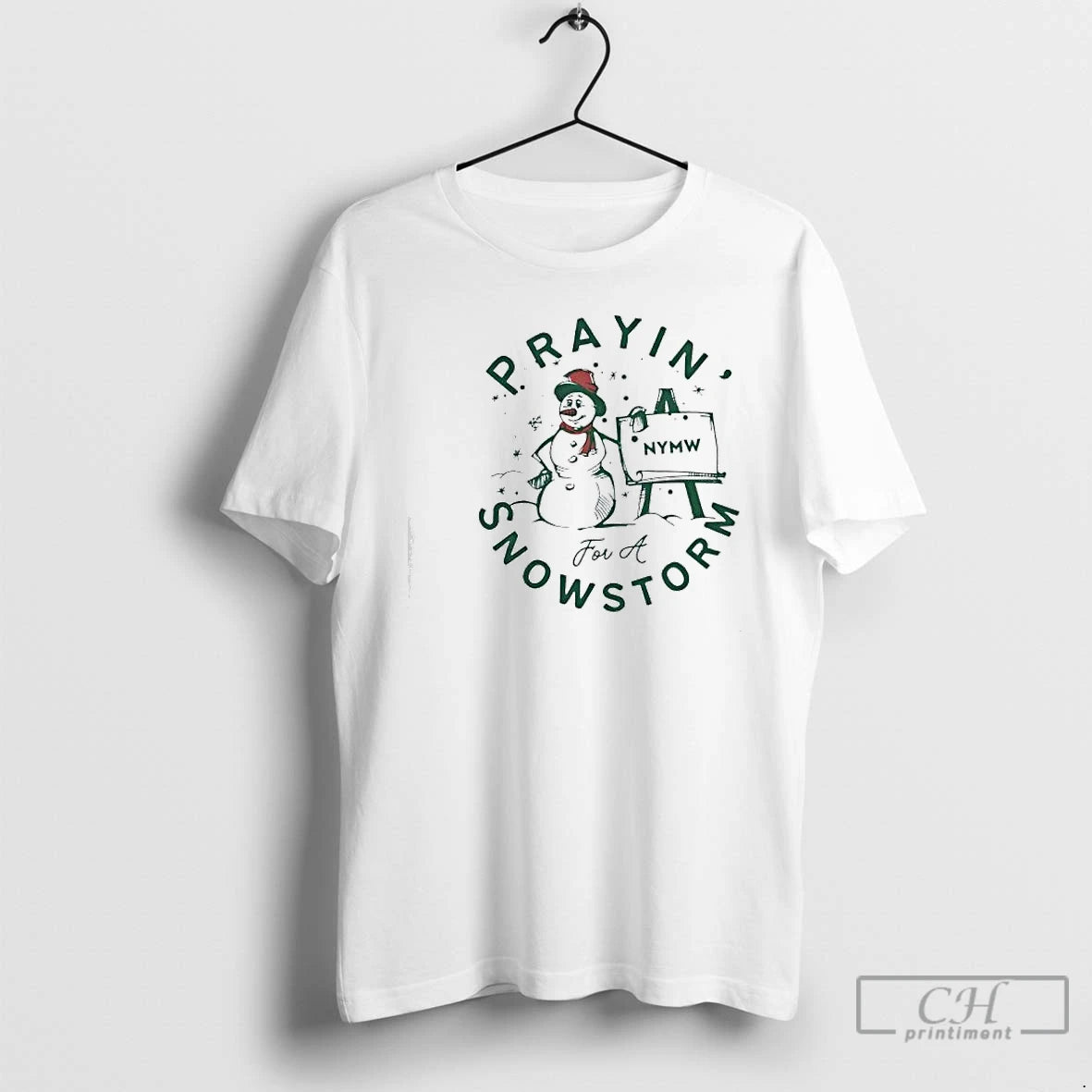 Classic Prayin For Snow Nymw Snowstorm Graphic T-Shirts, Hoodie, Sweatshirt | InkThreadWorks.com