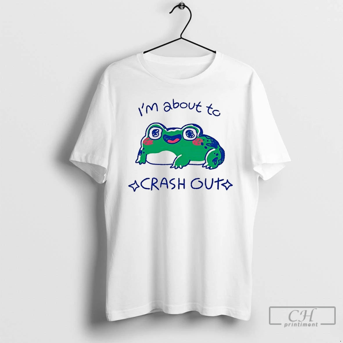 Classic Premium Frog Im About To Crash Out T-Shirts, Hoodie, Sweatshirt | InkThreadWorks.com